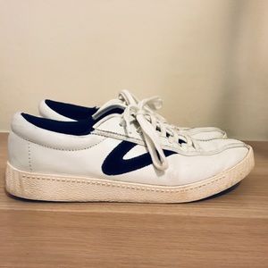 Velvet & leather Tretorn Nylite Sneaker